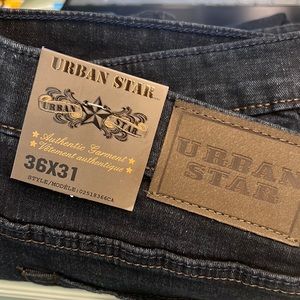 Urban Star Jeans dark blue size 36x31 New